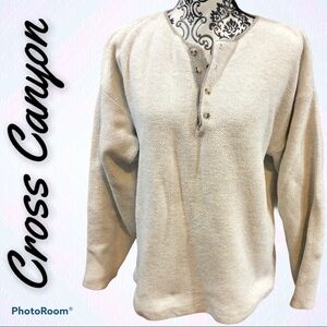 Cross CANYON cotton pullover sweater